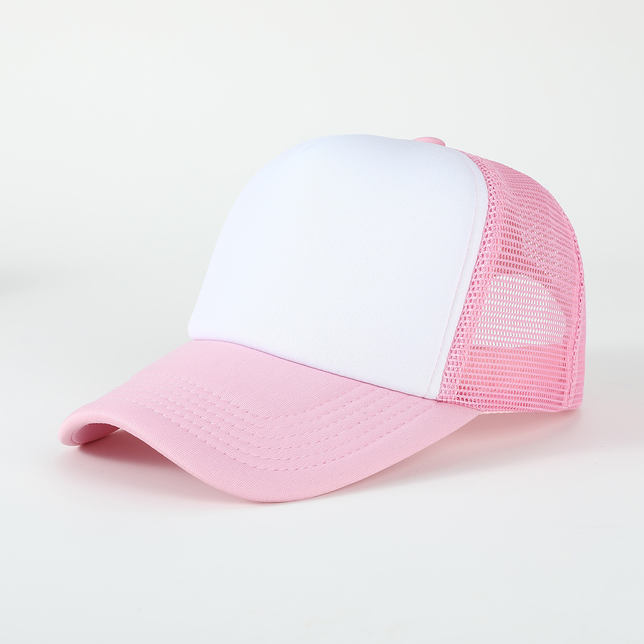 Rosa con top blanco