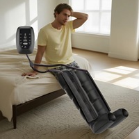Bottes de récupération à 6 chambres, 5200 mAh, compression d'air maximale de 260 mmHg, masseur de jambes