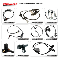 KINGSTEEL OEM 89543-0R020 895430R020 Capteur de vitesse de roue ABS électrique avant pour voiture, pièce de rechange d'usine pour TOYOTA RAV4 ACA30