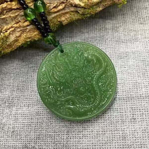 Fortunato Amuleto Del Pendente Della Collana Donna Uomo Coraggioso Gioielli Intagliato A Mano cinese lungo con il cristallo <span class=keywords><strong>Ciondolo</strong></span> di Ossidiana & n - Product Image 6