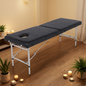 Camilla de Masaje Plegable de Alta Resistencia, Silla Ajustable para Tratamientos de Belleza, para Uso en Casa, Salón y Spa - Product Image 1