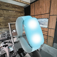 Bracelet LED Lumineux Réglable avec Télécommande DMX – Prix Usine – Idéal pour Événements Extérieurs, Fêtes et Festivals