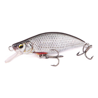 B&U JT37 45mm/50mm/68mm 2.9g/5.2g/9.1g Leurre dur coulant pleine colonne d'eau, imprimé en 3D, effet peau bio, minnow mince, eau salée/eau douce