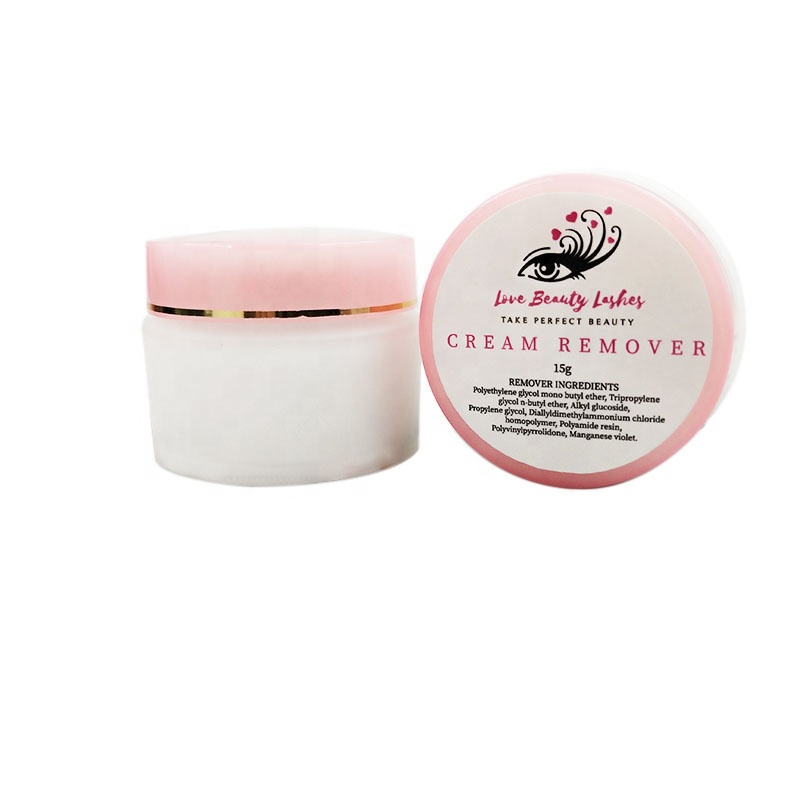 Средство для удаления клея для наращивания ресниц с натуральным ароматом розы