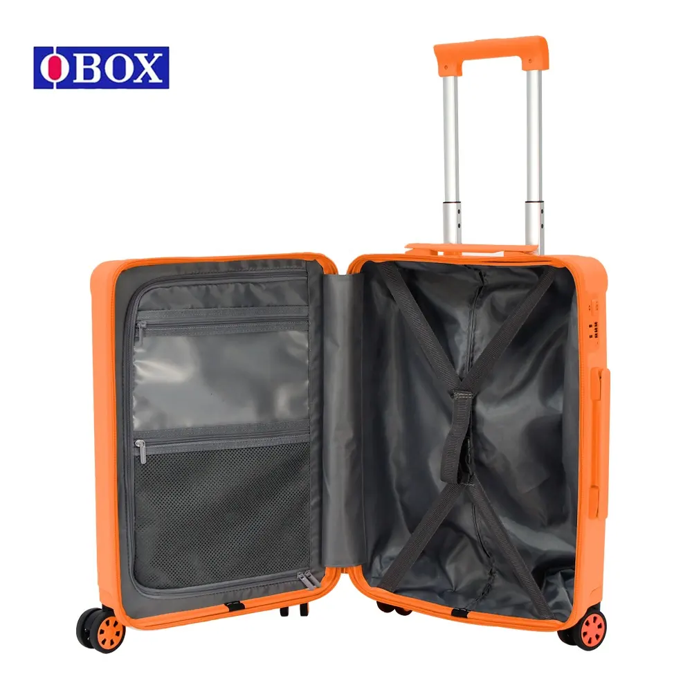Customaized 24 inch PC Material Trolley Luggage Suitcases Luggage for Travel