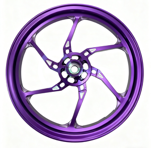 Nouvelle jante de moto en alliage d'aluminium CNC au prix d'usine, adaptée à Yamaha NMAX 13 pouces 3.0J/3.5J avant/arrière - Product Image 3