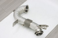 Tuyau de descente pour AMG GT43 GT50 GT53 E53 GLE53 CLS53 GLS53 S450 S500 M256 3.0T 2019+ – Tuyaux d'échappement haute performance avec isolation thermique