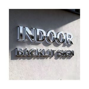 Letrero Luminoso LED de Metal y Acrílico para Tienda de Empresa, Letrero con Letras Retroiluminadas, Logotipo 3D Personalizado, Letrero Luminoso LED para Negocios en Exteriores - Product Image 5