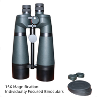 Binoculares HD de Alta Magnificación 15X85, Impermeables, con Certificación ISO, Zoom, Largo Alcance, con Prisma BAK4 para Observación de Aves y Caza