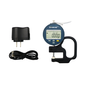 SHAHE 0-10mm Micrómetro digital Medidor de espesor digital de 0.001mm Herramientas de medición - Product Image 6