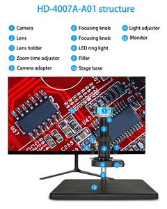 Boshida HD4007A-A01วิดีโอดิจิตอลแบบตาเดียว4K สำหรับการตรวจสอบและการซ่อมมือถือ - Product Image 6