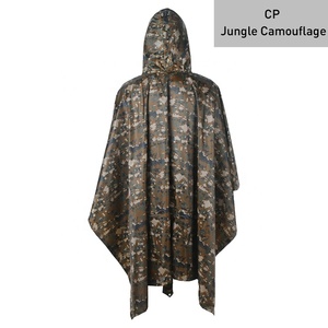 Polar Everest <span class=keywords><strong>Poncho</strong></span> de pluie 3 en 1 multifonction étanche extérieur Camouflage <span class=keywords><strong>Poncho</strong></span> imperméable pour sac à dos randonnée Camping - Product Image 4