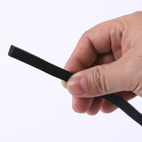 Bandes d'étanchéité auto-adhésives en mousse de silicone de type D/E/P/I pour isolation phonique et anti-poussière