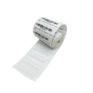 Étiquettes en papier thermique autocollantes à alimentation directe d'usine pour imprimante thermique - Product Image 1