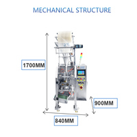 Machine d'emballage automatique à grande vitesse de petit sachet de poudre de piment d'épices en poudre alimentaire