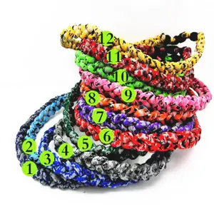 NEW Baseball Necklace Twisted Titanium Braided Titanium Wholesale Fashion Germanium Sports Necklace Custom Multi Colors