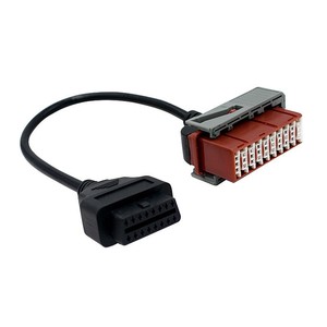 <span class=keywords><strong>Cable</strong></span> Conector OBD I/II Lexia-3 PSA PP2000 de 30 Pines para Diagnóstico de Fallas en Automóviles, 12-24V, Temperatura de Funcionamiento 56°C - Product Image 5