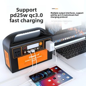 Portable Power Station 220V Large Capacity MPPT <b>Solar</b> <b>Generator</b> Backup Bank for Outdoor Camping Road Trips 500 Pure Sine Wave Po - Product Image 3