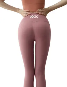 요가 의류 사용자 정의 로고 패션 레깅스 Frau 세련된 바지 여성 스판덱스 바지 Desi 스키 블랙 요가 레깅스 Sexi 하의 바지