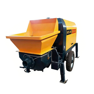 ปั๊มคอนกรีตพร้อมรีโมทคอนโทรลเพื่อการใช้งานที่ปลอดภัยและง่ายดาย - Product Image 6