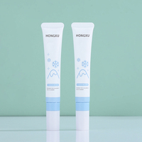 Tube cosmétique en plastique pour applicateur de massage à tête céramique, 10ml, 15ml, 20ml, 30ml, 40ml, pour emballage de gloss à lèvres