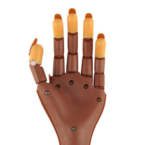 Main d'entraînement flexible en silicone et acrylique réglable pour la pratique des ongles, avec 100 embouts pour manucure DIY - Product Image 6