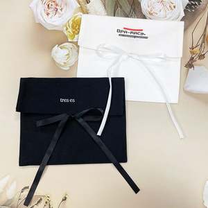 Vente en gros de sacs à poussière en coton personnalisés 20*25cm, enveloppe de courrier, pochette à rabat, cordon de serrage, sacs à main pour cheveux, vêtements, maquillage - Product Image 6