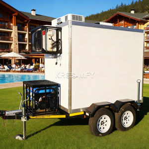 Carrito de Comida Rápida con Certificado DOT, Remolcable, para Catering, Camión Móvil de Helados, Remolque Congelador Exterior con Cámara Frigorífica - Product Image 4