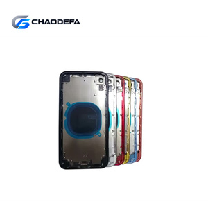 ฝาหลังแบตเตอรี่ไอโฟน XR พร้อมกรอบกลางสำหรับซ่อม - Product Image 1