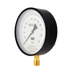 Manômetro <span class=keywords><strong>Y150</strong></span> para Caldeira, Bomba de Água, Óleo, Gás, Hidráulico, Rosca de Latão, Grau 1.6, 1.0/1.6/2.5 MPa - Product Image 4