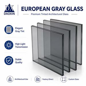Vente en gros de feuilles de verre gris <span class=keywords><strong>euro</strong></span> et gris cristal (3 mm-12 mm) pour fenêtres, tables et appareils de cuisine - Product Image 2