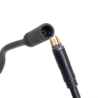 Câble d'extension de moteur de vélo électrique 9 broches, connecteur femelle à mâle, câbles de moteur de vélo électrique pour accessoires de vélo électrique, 1m