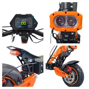 Dual Motor 1000w High Speed Scooters 48v Long Range Off Road Electrical Scooter Ce Certified High Carbon Steel 1000w Waterproof - Product Image 2