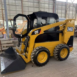 Chargeuse compacte sur pneus Cat246D d'occasion, prix usine, Cat246, meilleur prix, bonnes performances, machine de construction d'occasion Caterpillar246D - Product Image 1