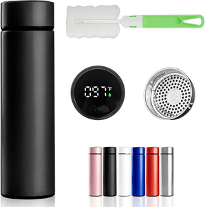 Botella inteligente aislada a prueba de fugas para té y café Botella de agua Fahrenheit - Product Image 1