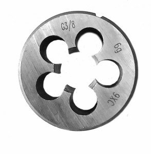Piper Thread G1/2'' Tap- en matrijzenset Hoogwaardig staal Materiaal Tin gecoat Rechtse draad Snijden D=45mm - Product Image 2