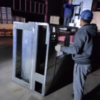 Armoire de commande électrique industrielle grande capacité, coffret de distribution d'alimentation métallique