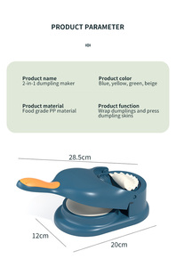 Nhựa Hộ Gia Đình Bánh Bao Nhà Sản Xuất Gói Tạo Tác Tiện Ích Nhà Bếp Sáng Tạo Bánh Bao Khuôn Dụng Cụ Dụng Cụ Tay Bánh Bao Mô Hình Công Cụ - Product Image 6
