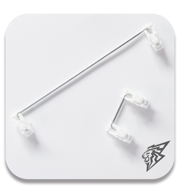 Aflion OEM Piano Plate Mount Stabilizer With Gold Plated Wire for Mechanical Keyboard Plate Stabilizers