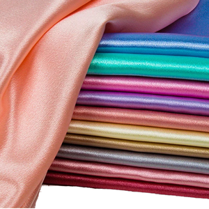 Nhà Máy Bán Buôn 100% Polyester Bộ Đồ Giường Vải Mẫu Miễn Phí 100% Polyester Satin Vải - Product Image 1