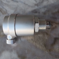 Vanne de purge d'air automatique pneumatique de sécurité en acier inoxydable 304 avec raccord fileté et port de 1/4 po