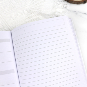 Carnet A5 avec logo personnalisé Journal en lin planificateur de mariage personnalisé avec couverture en tissu de papier en cuir pour l'<span class=keywords><strong>organisation</strong></span> - Product Image 5