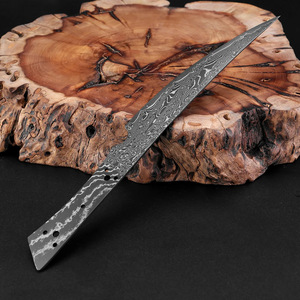 Cuchillo de Deshuesar de Acero de Damasco, Hoja de 14.5 cm, Longitud Total de 25.5 cm, Cuchillo de Cocina Forjado, Hoja para Manualidades, Origen Yangjiang - Product Image 5