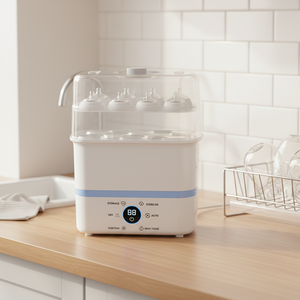 Stérilisateur et sécheur de biberons électrique haute vitesse, multifonctionnel, grande capacité pour tous les accessoires d'alimentation, vente en gros d'usine - Product Image 1