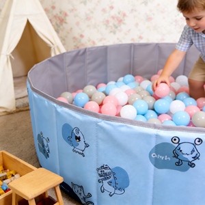 Vente en gros de nouveaux modèles de piscine à balles avec toboggan, piscine à balles souple avec toboggan, amusement pour les enfants, <span class=keywords><strong>location</strong></span> pour fêtes - Product Image 4