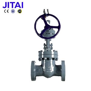 Stainless Steel High-Pressure Manual Power Flange Gate Universal for High Temperature <b>Environments</b> American - Product Image 4