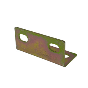 Soporte de esquina en forma de L de acero al carbono galvanizado de 7.6 cm para conexión de muebles y piezas de fijación, hierro angular - Product Image 1