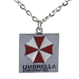 สร้อยคอจี้รูปยูนิเทอร์เรนจากเรซิเดนท์อีวิล สร้อยคอผู้ชาย พวงกุญแจ จี้ห้อยคอสำหรับผู้ชาย - Product Image 4