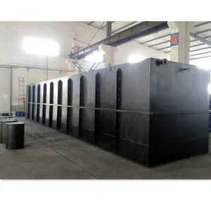 underground mbbr domestic buried integrated sewage treatment equipment