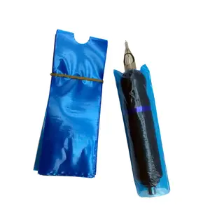टैटू क्लिप कॉर्ड आस्तीन 200 पीसी 4.2 12 सेमी मशीन पेन डिस्पोजेबल रक्षक पकड़ टैटू प्लास्टिक किट